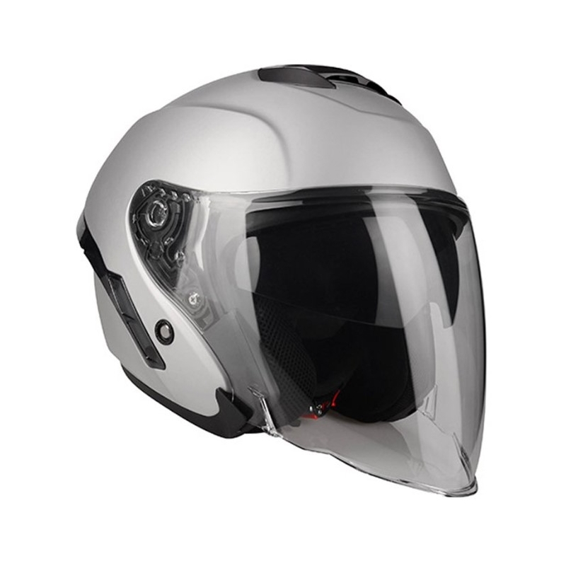 Otwarty kask motocyklowy Lazer Tango S Z-Line srebrny matowy