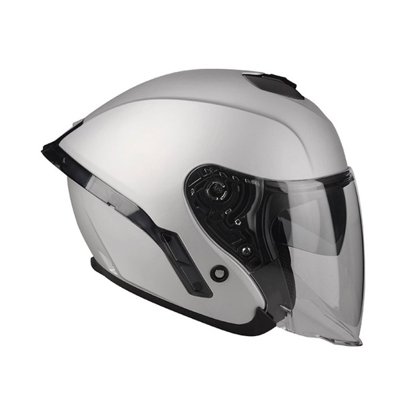 Otwarty kask motocyklowy Lazer Tango S Z-Line srebrny matowy