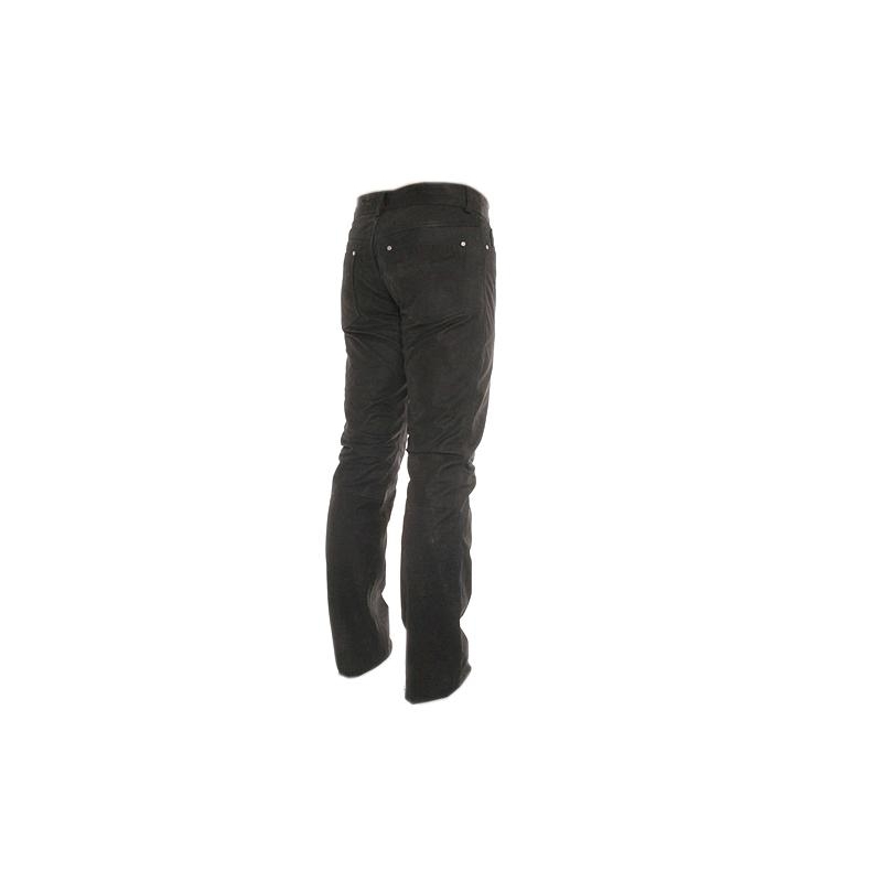 Motocyklowe spodnie skórzane Kansas Highway L.Jeans czarne kobiety