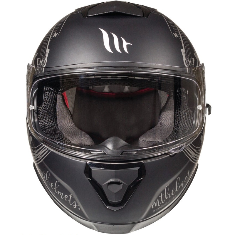 Integralny kask motocyklowy MT Thunder 3 SV Vlinder szary matowy wyprzedaż