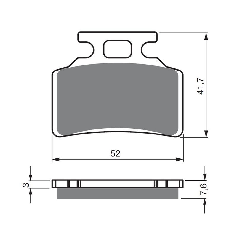 Brake pads GOLDFREN AD