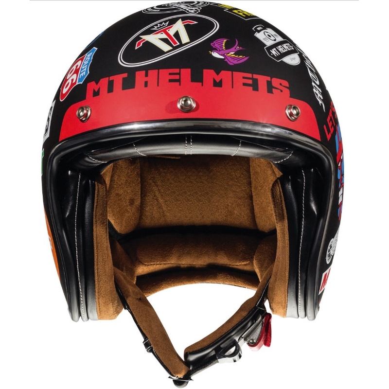 Otwarty kask motocyklowy MT LeMans 2 SV Anarchy czarny matowy