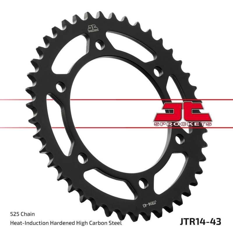 Rear sprocket JT 43T, 525