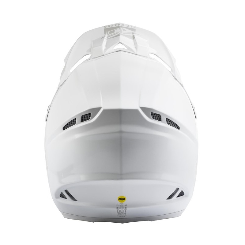 Motocrossowy kask FLY Racing F2 Carbon Solid biały