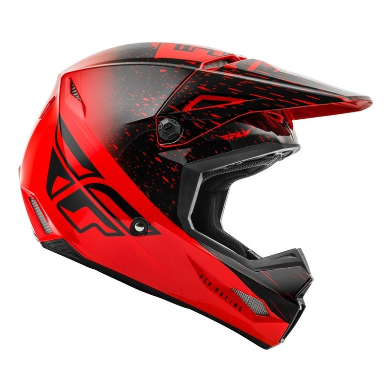 Motocrossowy kask FLY Racing Kinetic K120 czerwono-czarny