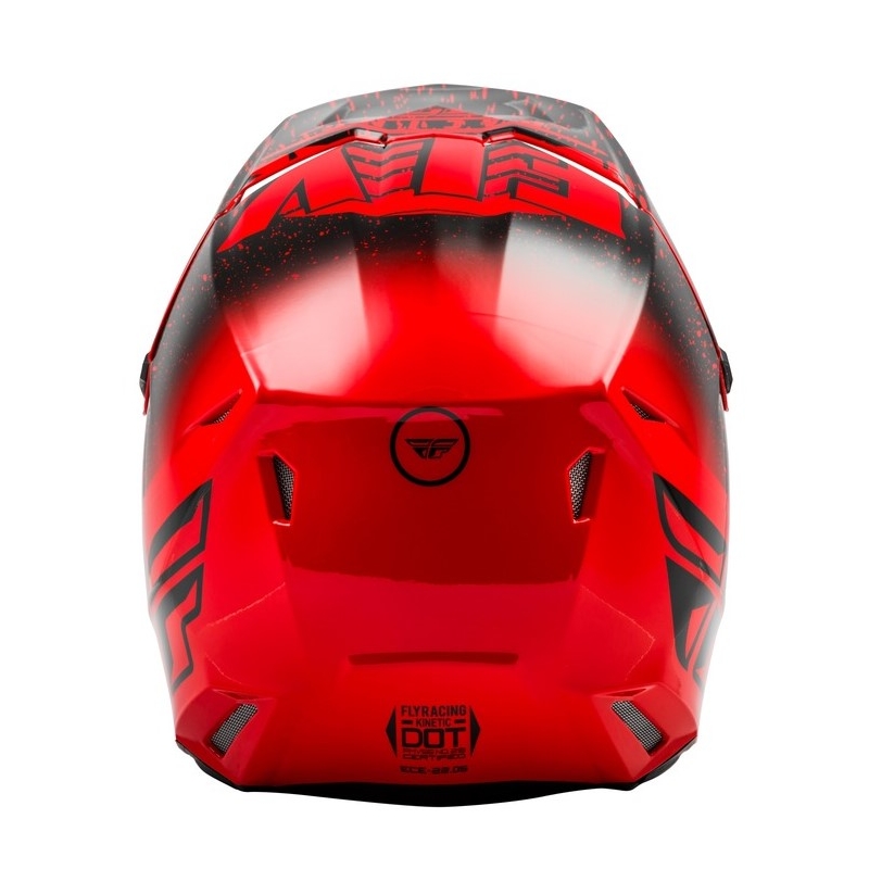 Motocrossowy kask FLY Racing Kinetic K120 czerwono-czarny