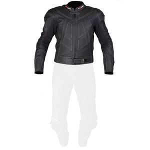 Skórzana kurtka motocyklowa Tschul 737 Vintage czarna wyprzedaż