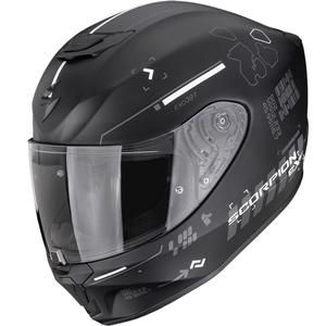 Kask motocyklowy integralny Scorpion EXO-391 Iron matowo-czarno-srebrny