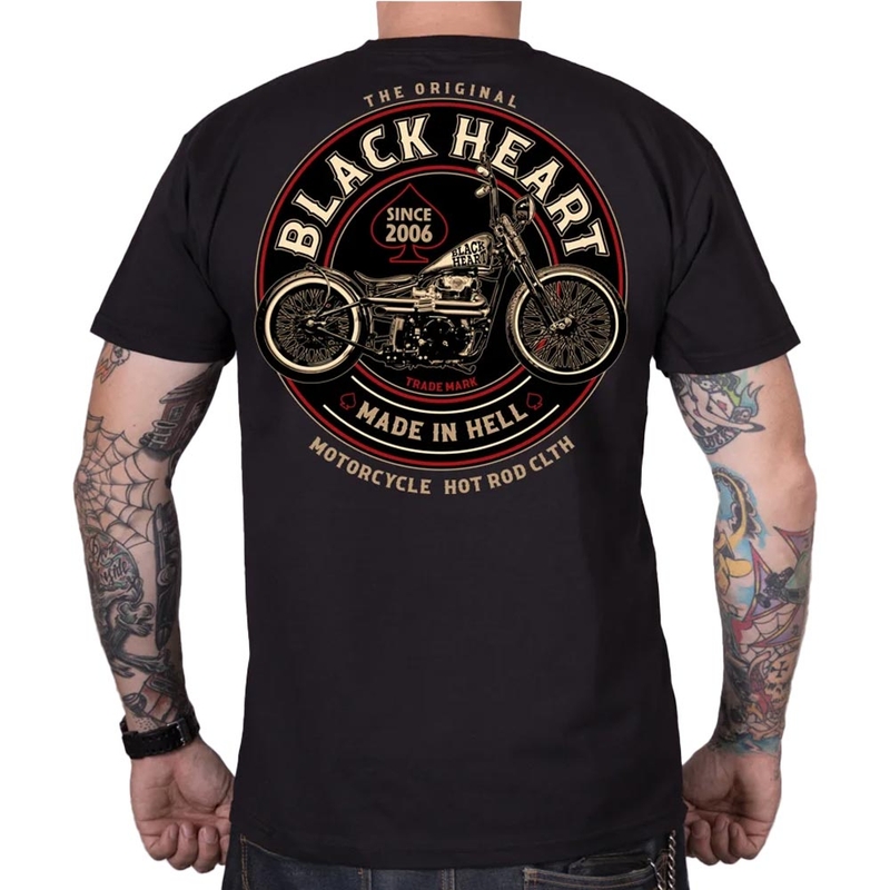 Koszulka Black Heart Trapper w kolorze czarnym