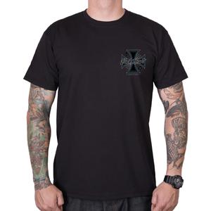 Koszulka Black Heart Chopper Cross czarna
