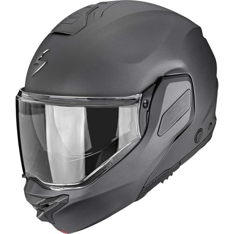 Kask motocyklowy typu flip-up Scorpion EXO-TECH II Solid matowy antracyt