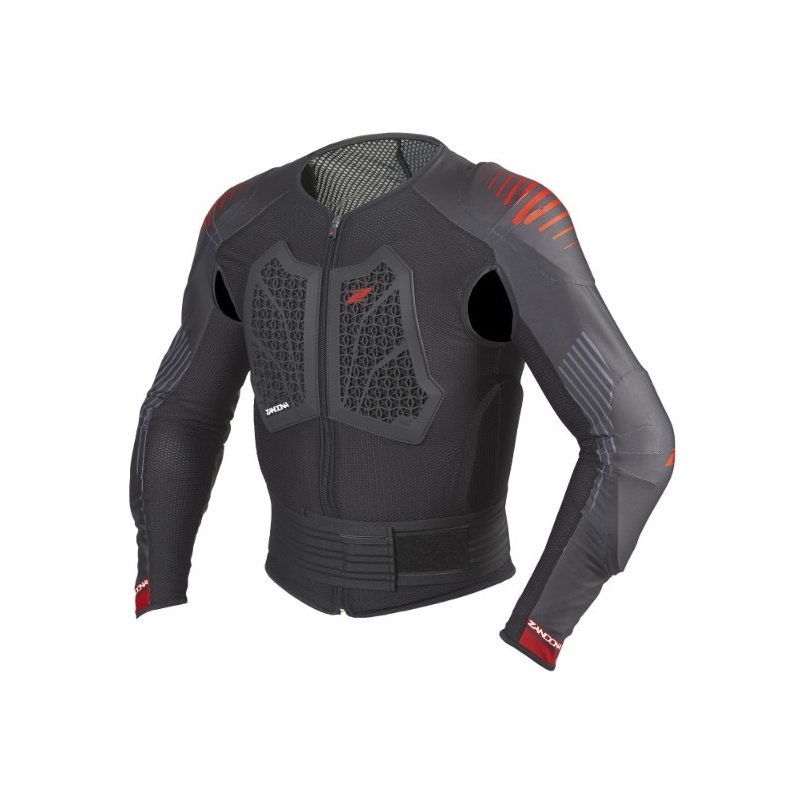 Ochraniacz ciała Zandona Action X7 czarno-czerwony 170-179 cm
