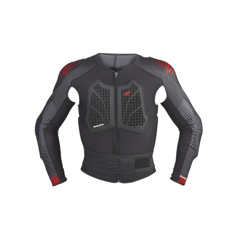 Ochraniacz ciała Zandona Action X7 czarno-czerwony 170-179 cm