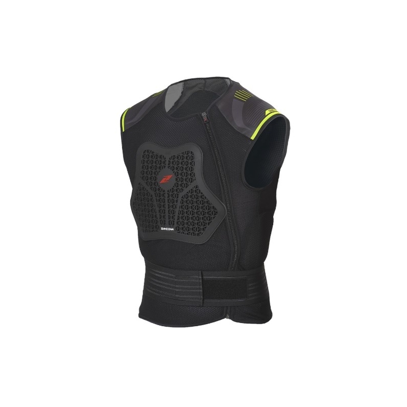 Kamizelka Zandona Netcube X8 czarno-fluo żółta 180-189 cm