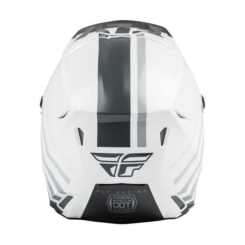 Motocrossowy kask FLY Racing Kinetic K120 biało-czarno-szary