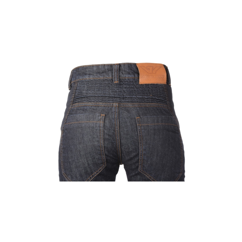 Damskie jeansy motocyklowe Ayrton Date niebieskie