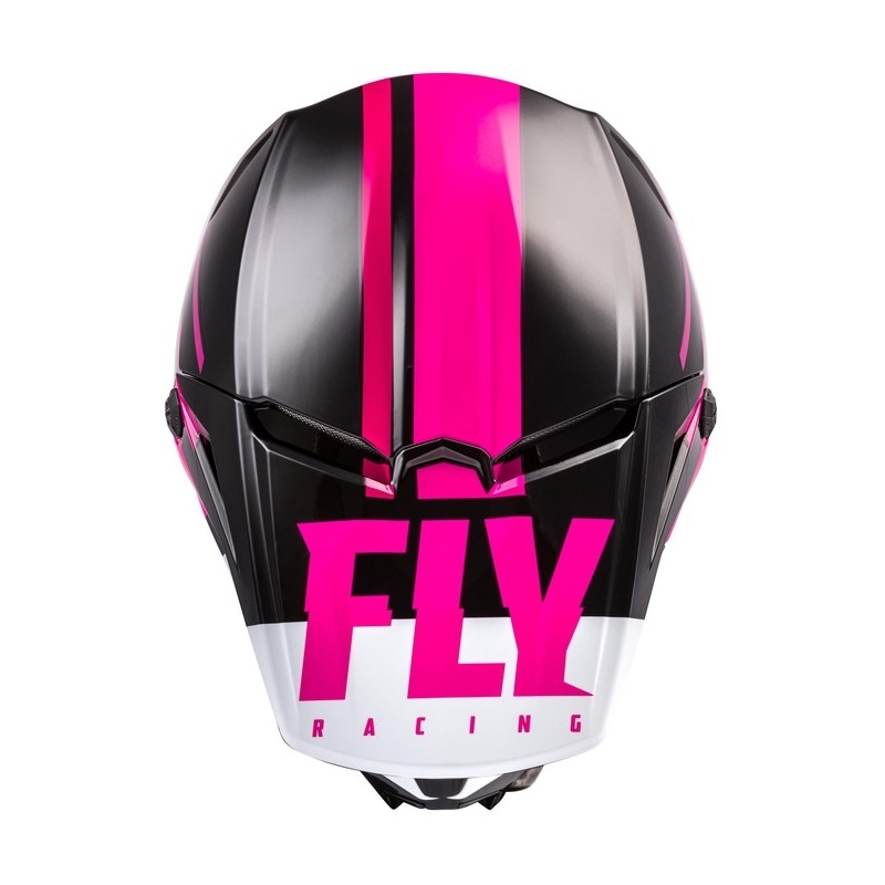 Motocrossowy kask FLY Racing Kinetic Thrive różowo-czarno-biały