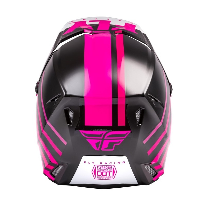 Motocrossowy kask FLY Racing Kinetic Thrive różowo-czarno-biały