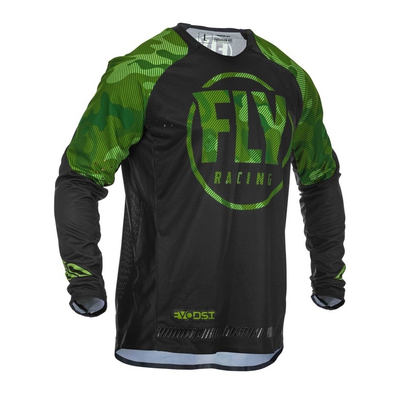 Motocrossowa koszulka FLY Racing Evolution zielono-czarna