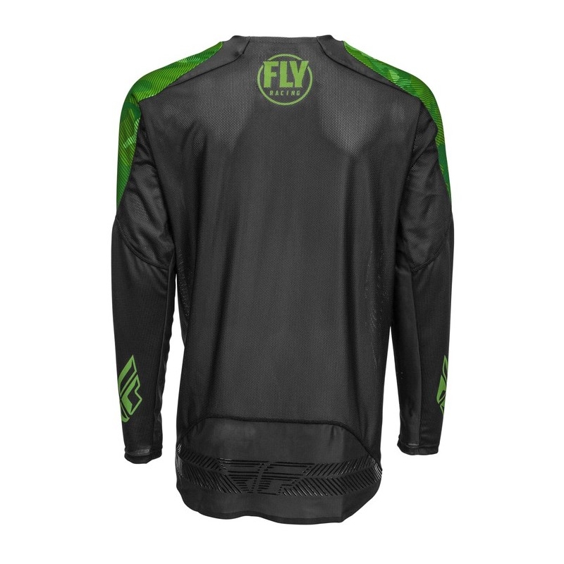 Motocrossowa koszulka FLY Racing Evolution zielono-czarna