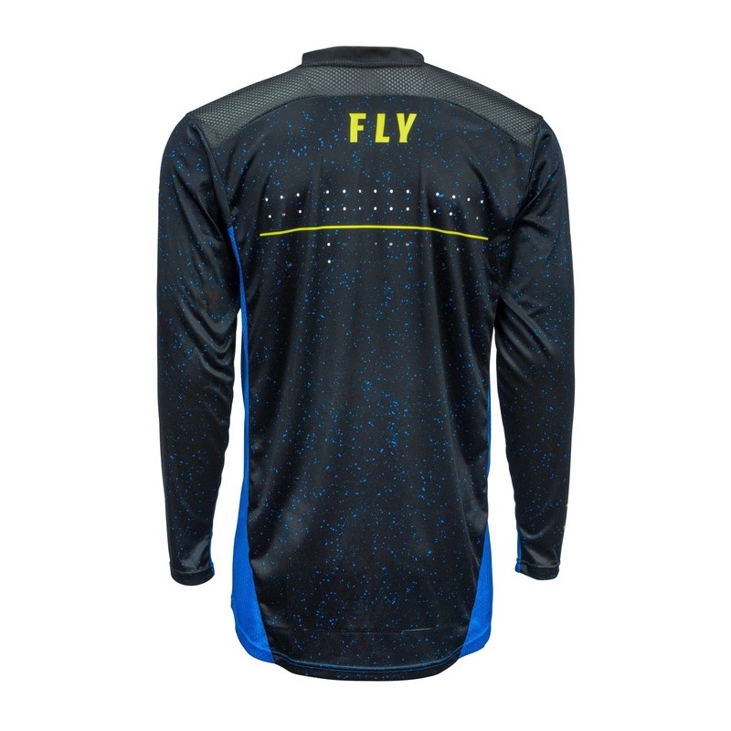 Motocrossowa koszulka FLY Racing Lite 2020 niebiesko-czarno-fluo żółta