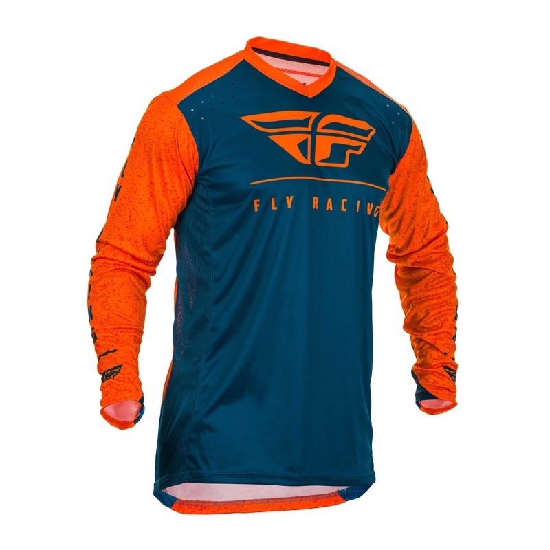 Motocrossowa koszulka FLY Racing Lite 2020 pomarańczowo-niebieska