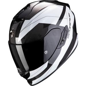 Integralny kask motocyklowy Scorpion EXO-1400 Carbon Air Legione czarno-biały wyprzedaż