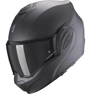 Kask motocyklowy typu flip-up Scorpion EXO-TECH Lite Solid matowo czarny