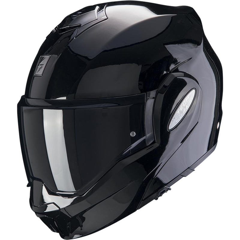 Kask motocyklowy typu flip-up Scorpion EXO-TECH Lite Solid czarny