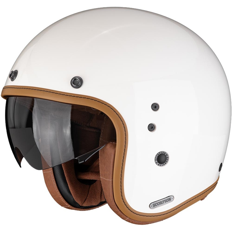 Krem do kasku motocyklowego Scorpion Belfast II Luxe Open Face