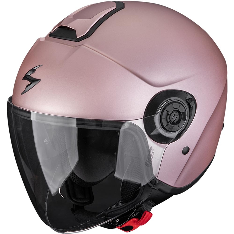 Kask motocyklowy otwarty Scorpion EXO-CITY II Solid matowo-złoty szampański