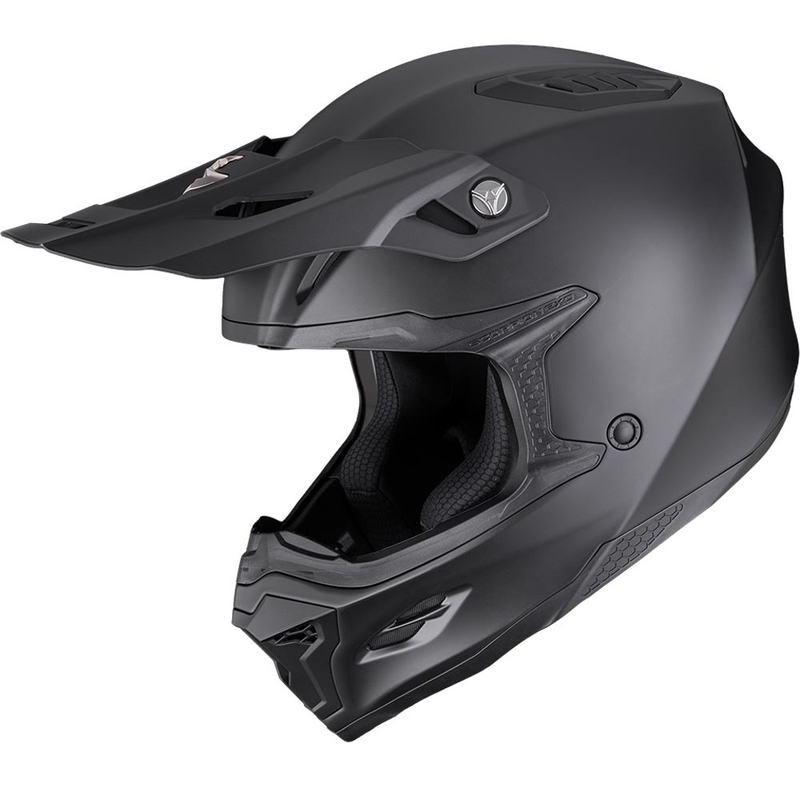 Kask motocrossowy Scorpion SMX-10 Solid matowo czarny