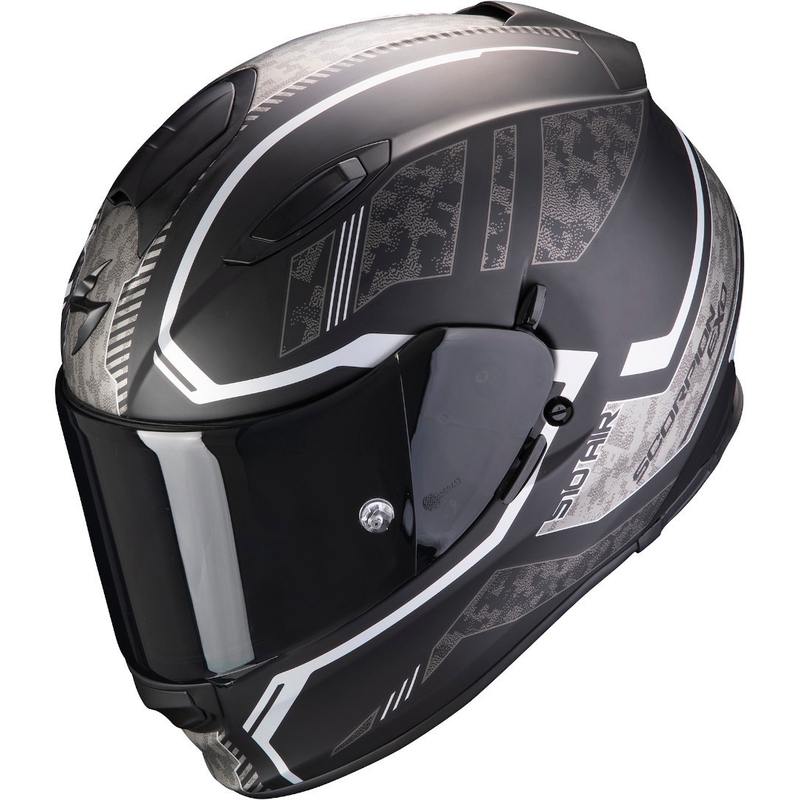 Integralny kask motocyklowy Scorpion EXO-510 Air Occulta czarno-srebrny