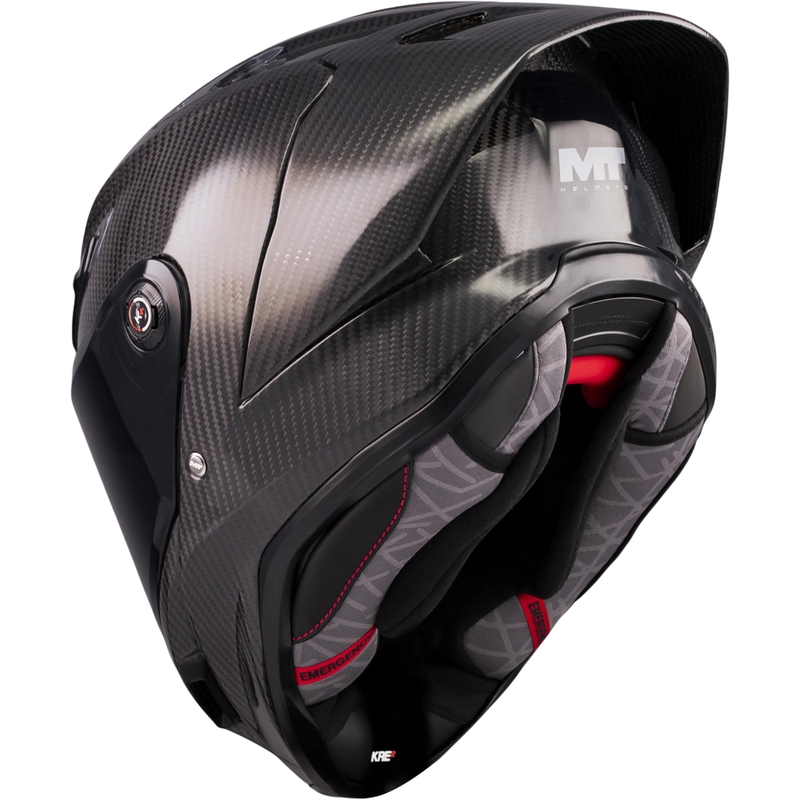 Kask motocyklowy integralny MT KRE 2 PLUS Pure A1 czarny