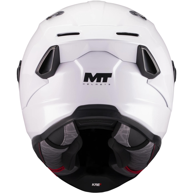 Kask motocyklowy integralny MT KRE 2 Pure A0 biały