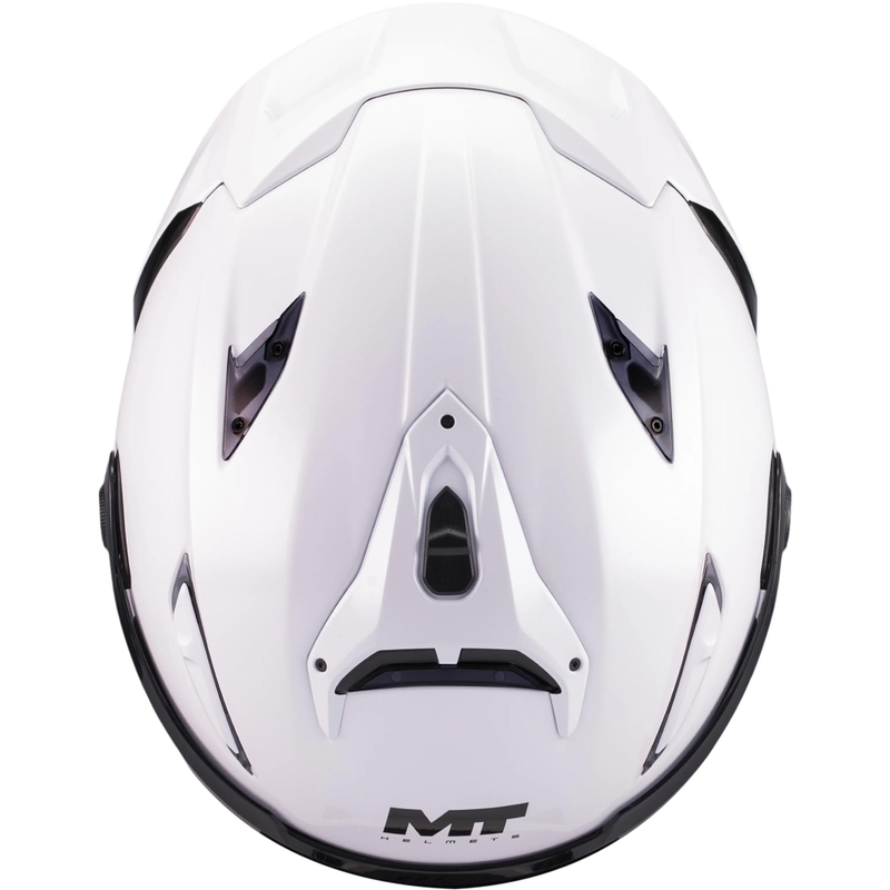 Kask motocyklowy integralny MT KRE 2 Pure A0 biały