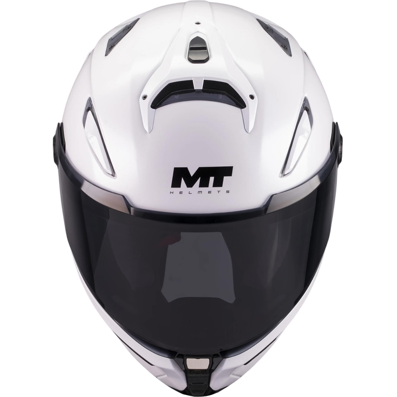 Kask motocyklowy integralny MT KRE 2 Pure A0 biały