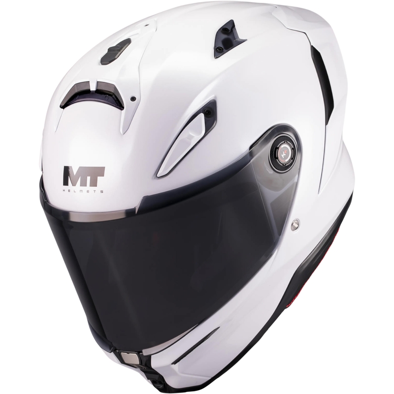 Kask motocyklowy integralny MT KRE 2 Pure A0 biały