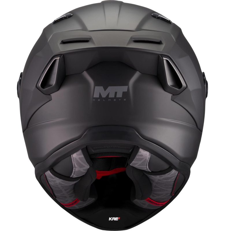 Kask motocyklowy integralny MT KRE 2 Pure A1 matowy czarny