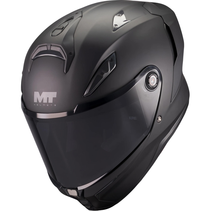 Kask motocyklowy integralny MT KRE 2 Pure A1 matowy czarny