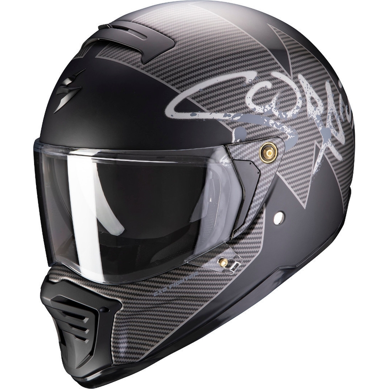 Integralny kask motocyklowy Scorpion EXO-HX1 Taktic černo-stříbrná