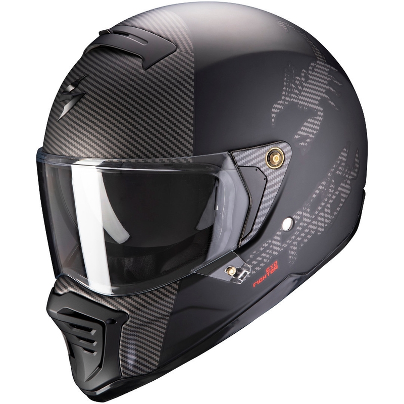 Integralny kask motocyklowy Scorpion EXO-HX1 Hostium czarno-srebrny