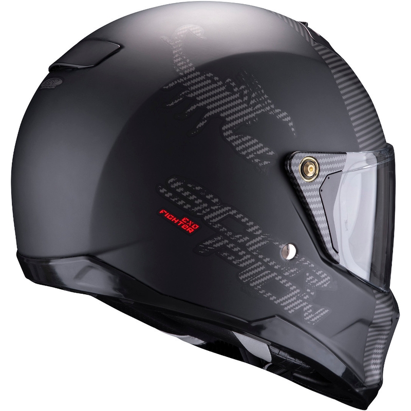 Integralny kask motocyklowy Scorpion EXO-HX1 Hostium czarno-srebrny