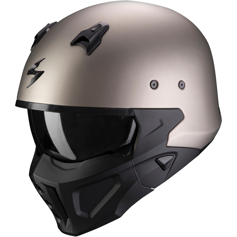 Kask motocyklowy Scorpion COVERT-X Solid tytanowy