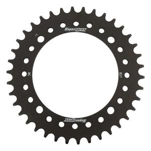 Rear sprocket SUPERSPROX RFE-857:38-BLK black 38T, 520