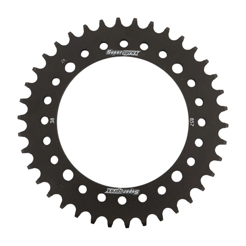 Rear sprocket SUPERSPROX black 38T, 520