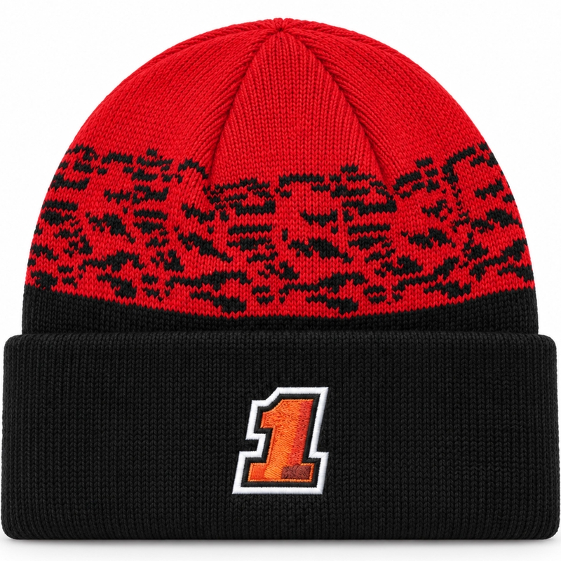 Czapka Ducati Francesco Bagnaia MotoGP #1 czarno-czerwona