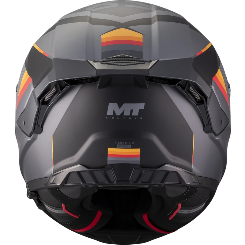 Kask motocyklowy integralny MT Thunder 4 R SV Highway B5 matowy szaro-czarny