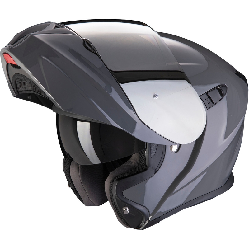 Szczękowy kask motocyklowy Scorpion EXO-920 szary wyprzedaż
