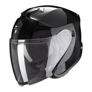 Otwarty kask motocyklowy Scorpion EXO-S1 Solid czarny połysk